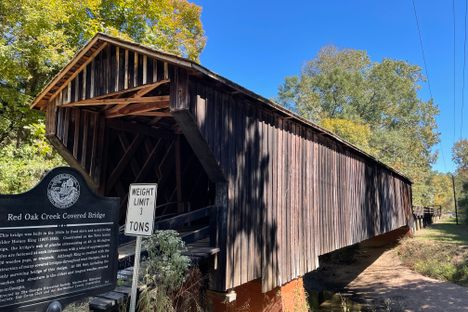 Red Oak Creek Covered Bridge