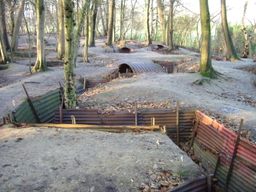 Trenches at Sanctuary Wood.