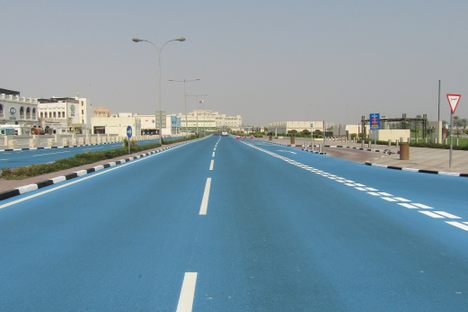 Souq Wakif Blue Road 