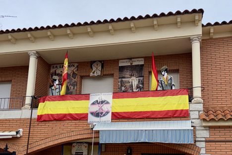 Entrance to the house museum of The Spanish legion