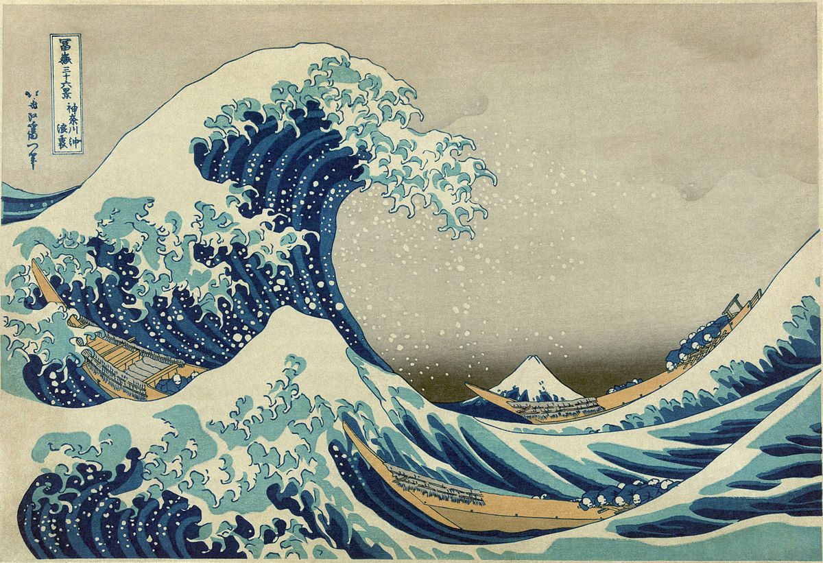 Making really big waves.