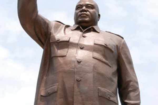 Monument to African Dictator Laurent Kabila 
