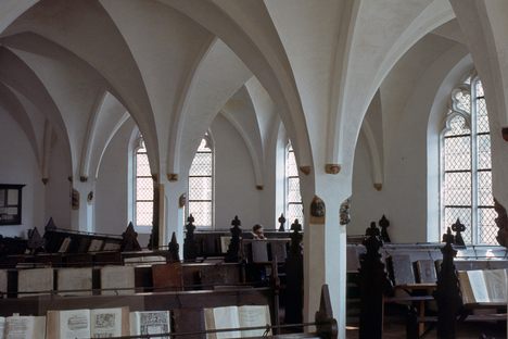 Inside St. Walburga's Church