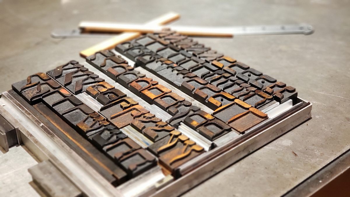 The type design changed over time, partly to nix fragile bits that were easily damaged.