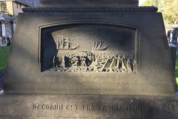 An etching of the expedition