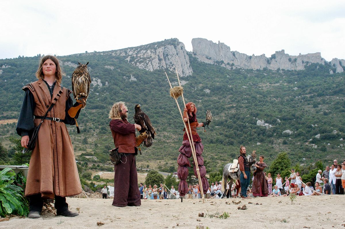 A young Simon (left), performing with Patrice (second from left) in 2006.