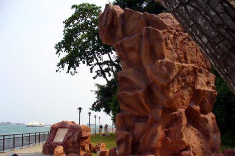 The replica of Long Ya Men.