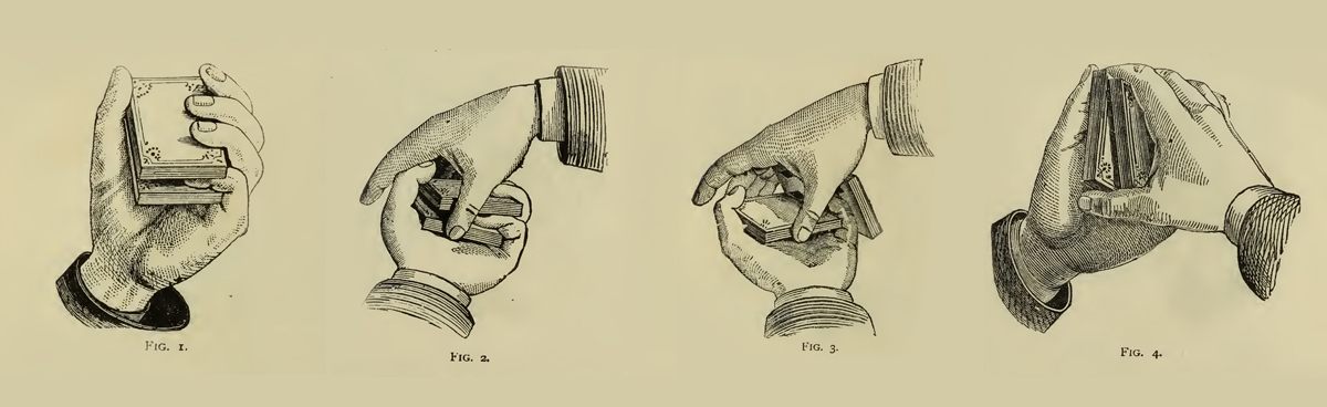 From <em>Modern magic: A practical treatise on the art of conjuring.</em> 1885.