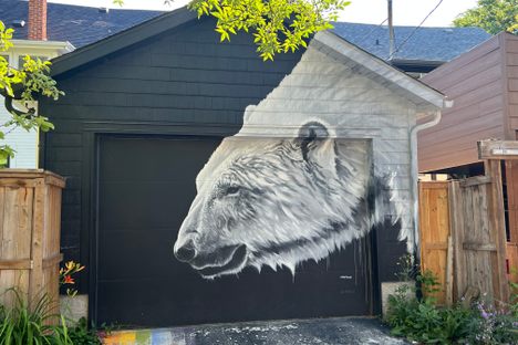 Polar bear by Kal Barteski.