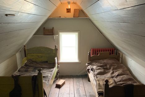 Bedroom inside the House