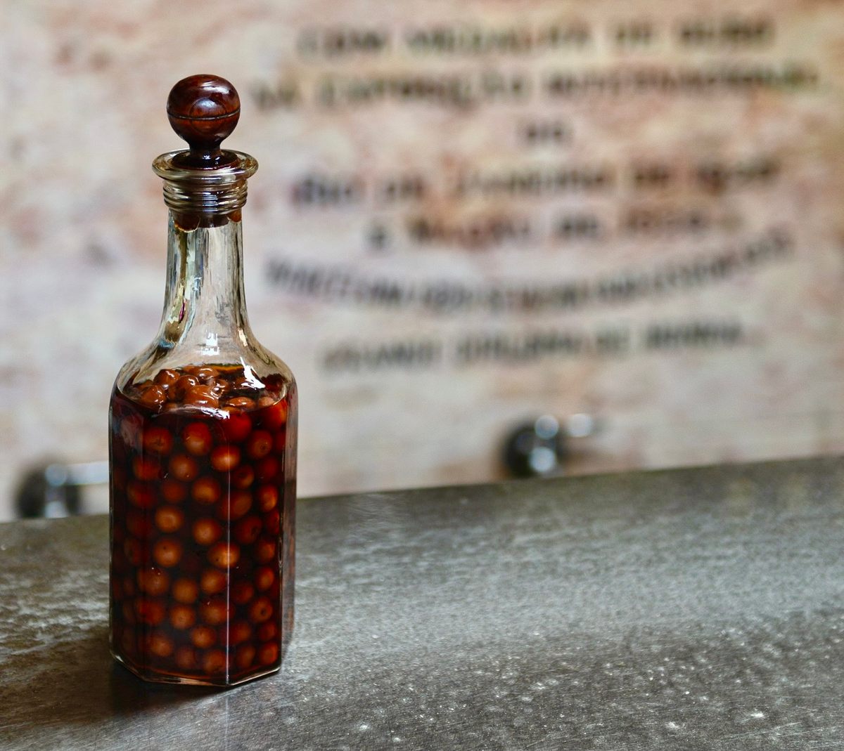 Made with brandy, sour cherries, and sugar, ginjinha makes for a lovely digestif. 