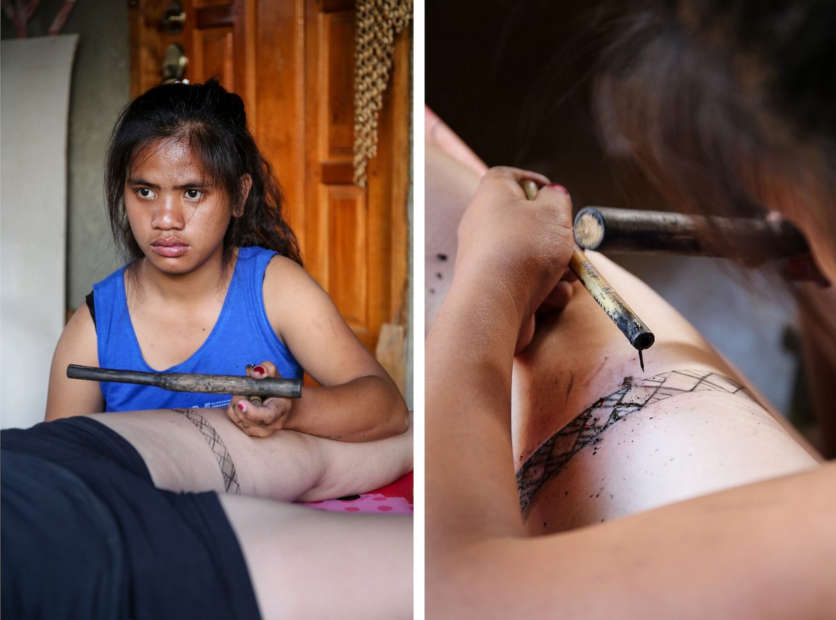 A 105YearOld Tattoo Artist Is Teaching Girls to Ink for Independence   Atlas Obscura