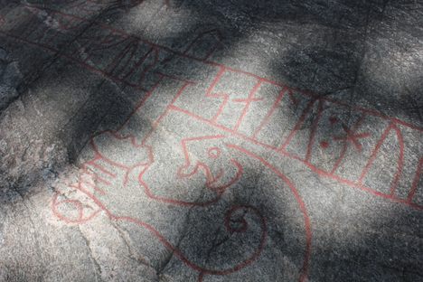 Detail of carving