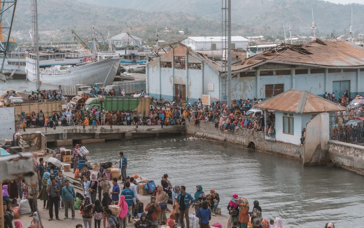 For towns such as Bima, the arrival of a PELNI boat is treated as a rather large social event.
