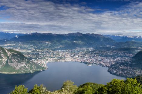 The view from Sighignola.