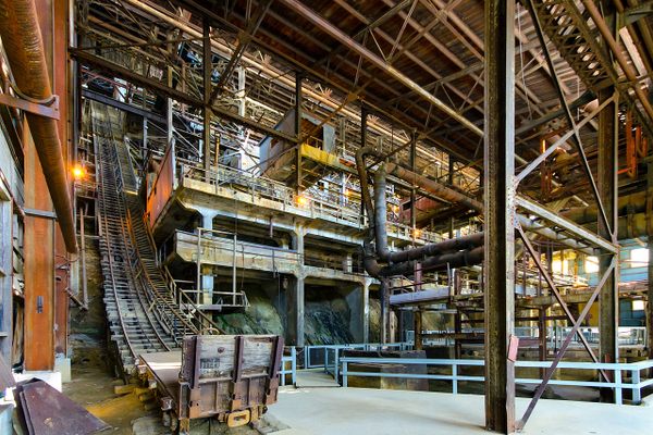Britannia Mines Concentrator Interior
