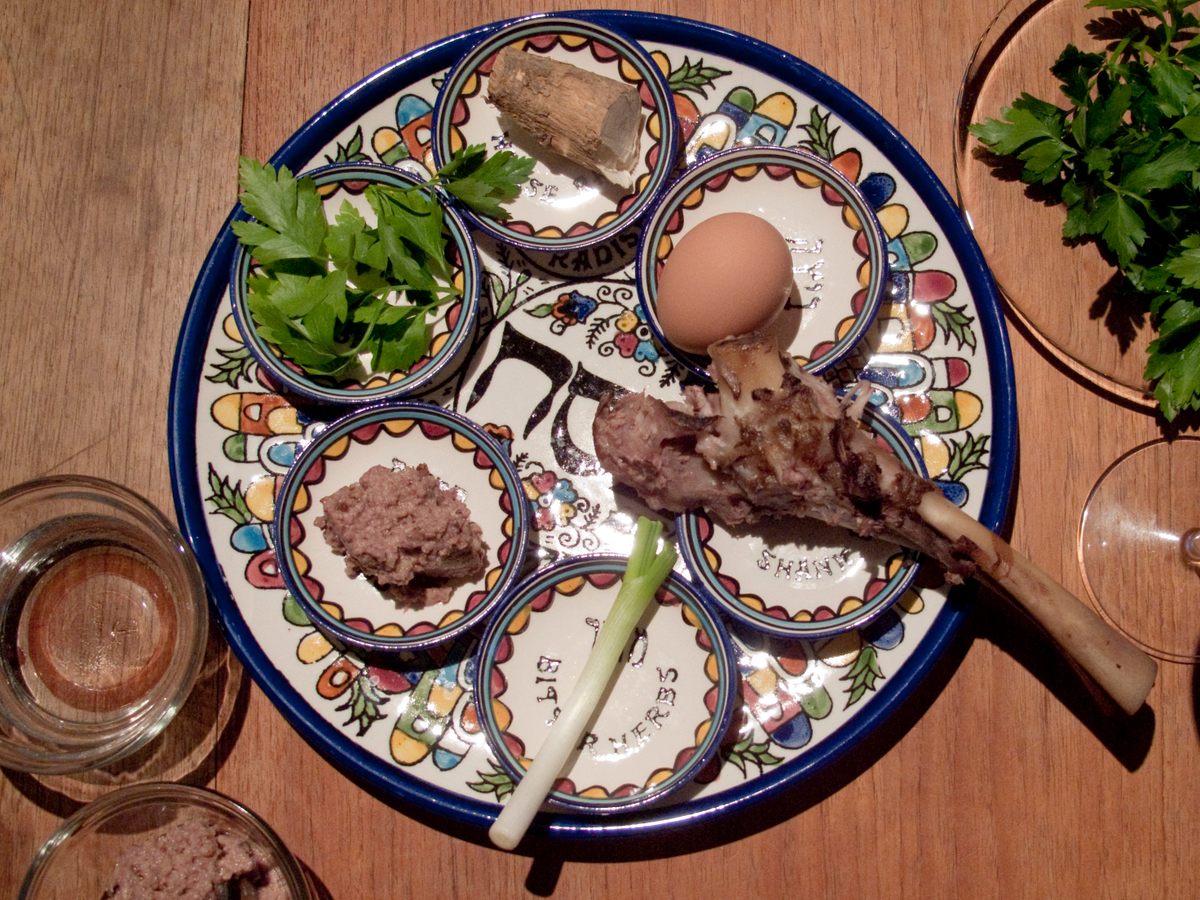 Items at Seder symbolize different parts of the story of the Jews' escape from Egypt.