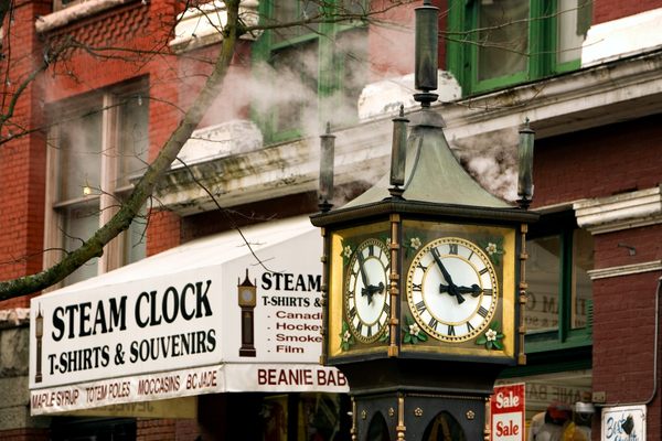 The Gastown steam clock