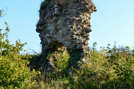 Ruins of Buittle Castle.