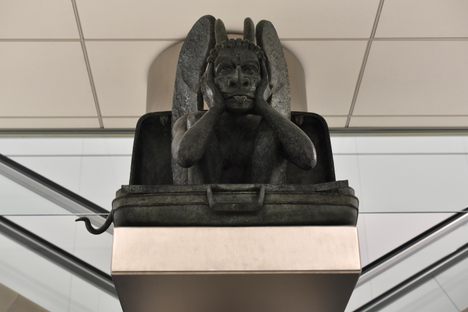 Conspiracies and monsters abound at Denver Airport.