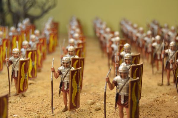 Roman soldiers