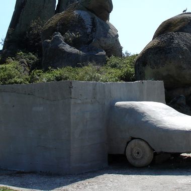 "Car in Concrete."