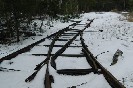 Part of the Maine Shore Line Railroad