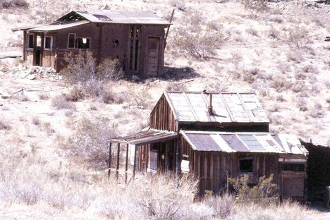 Abandoned houses in Randsburg