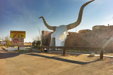 Abandoned Longhorn Grill