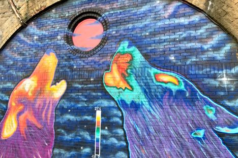 Clydeside Expressway Mural Wall