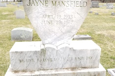Jayne Mansfield Grave