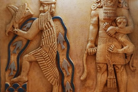 Tableau depicting "The Legends of Dilmun"