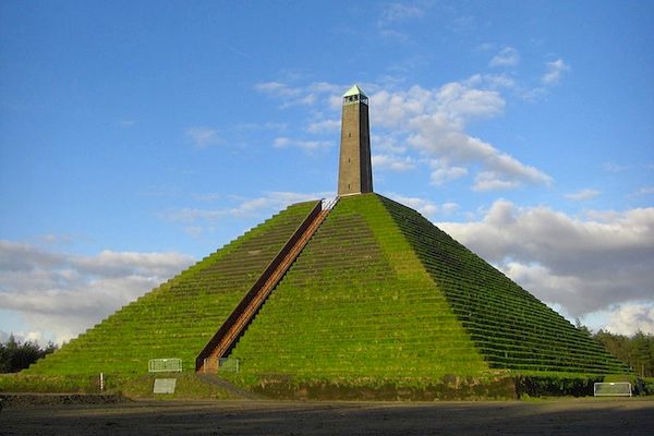The pyramid as it stands today.
