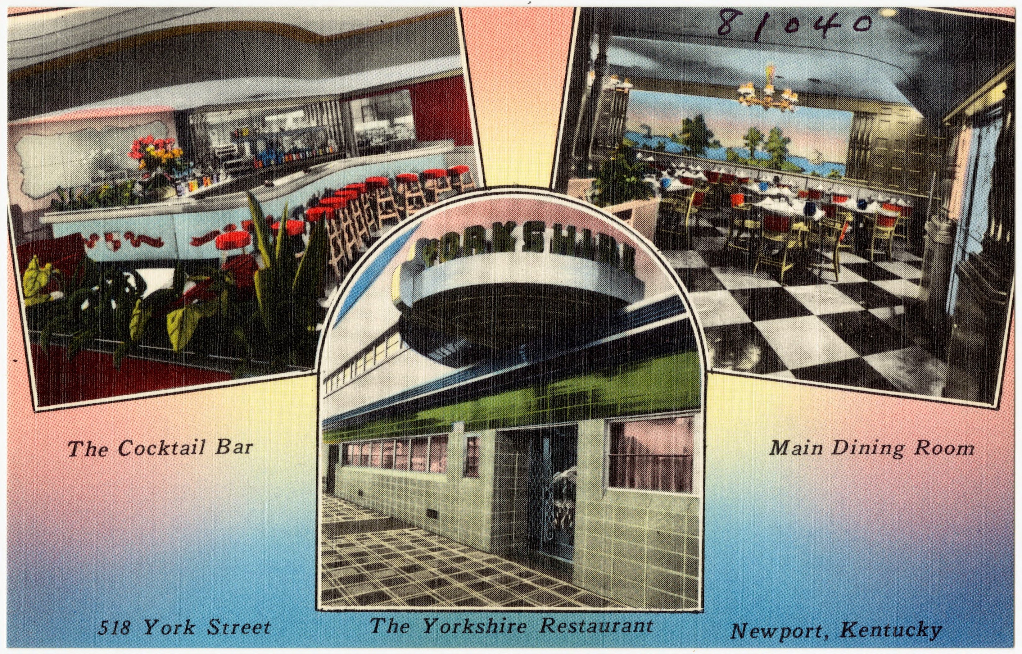 A casino was run out of the Yorkshire Club.