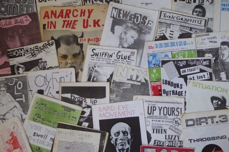 Iconic Punk Rocker Defaces the British Library's Punk Rock Exhibit