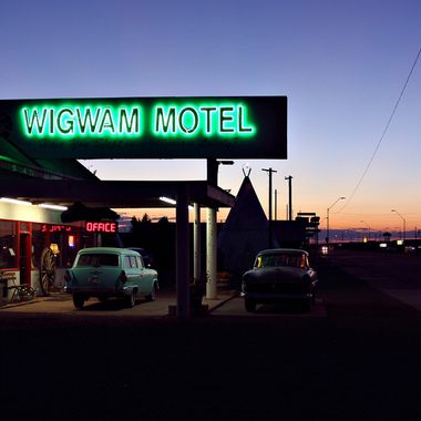 Wigwam Village #6 is one of seven original Wigwam Village Motels. 