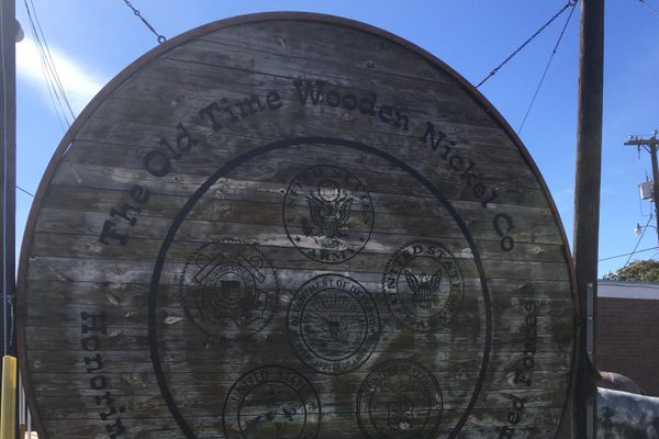 The massive wooden nickel. 