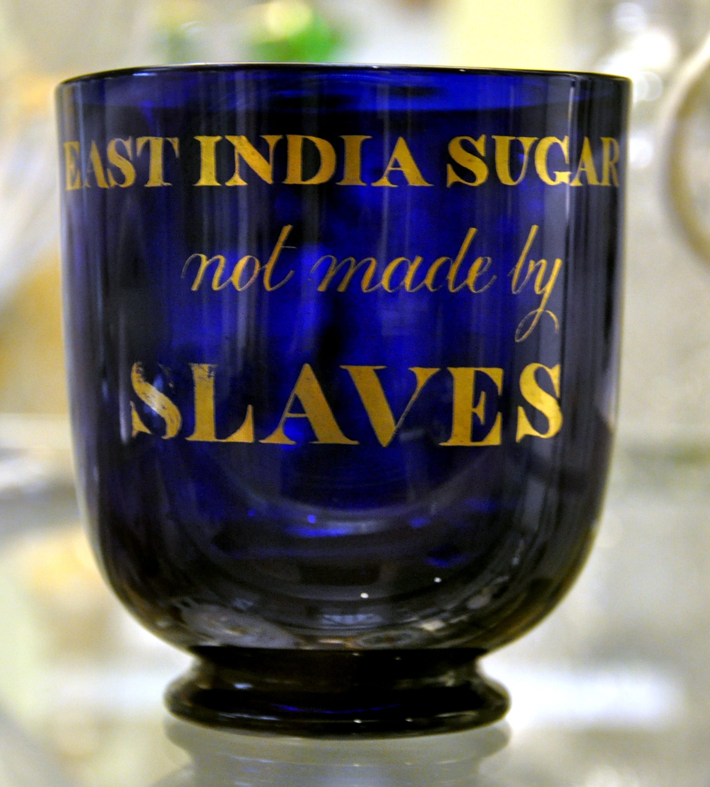 Slavery and sugar were closely linked.