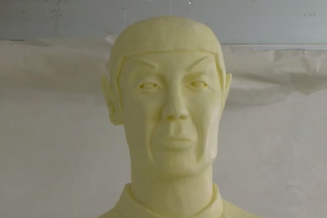 Sculpting Star Trek Characters With Butter at the Iowa State Fair