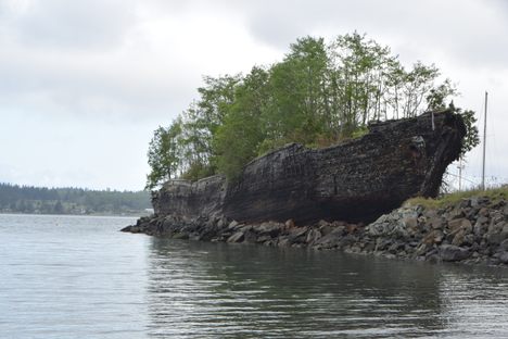 View from an easily accessible beach directly nearby.