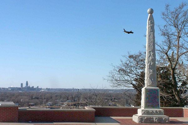 The Lincoln Monument in Council Bluffs.