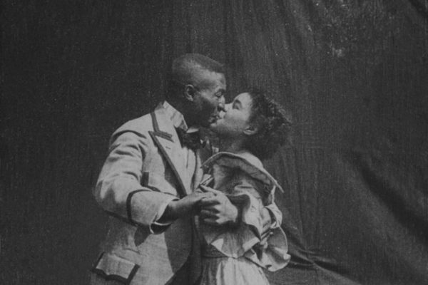 William Selig's 1898 short film Something Good-Negro Kiss is considered one of the earliest black films depicting black intimacy on screen.