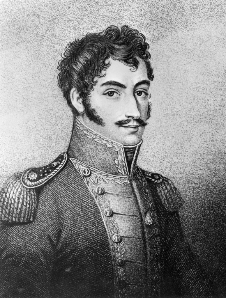 In 1822, Manuela Sáenz met Simón Bolívar at a ball in Quito, Ecuador. They both were already married, but that did nothing to stop them from exchanging love letters and rendezvousing in various countries.