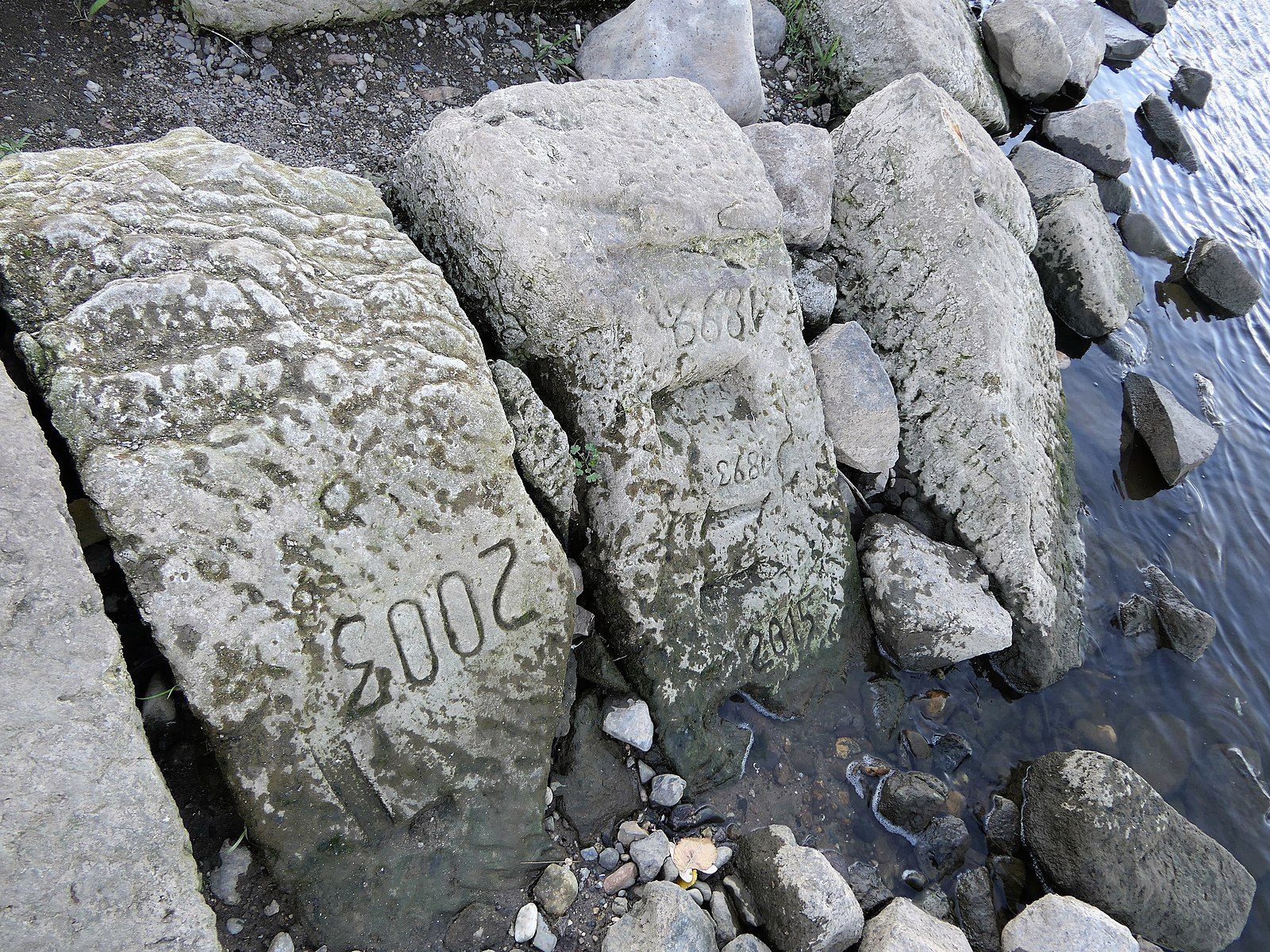 More hunger stones near Děčín.