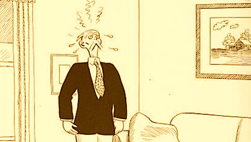 Caspar Milquetoast, a weak man for every season.