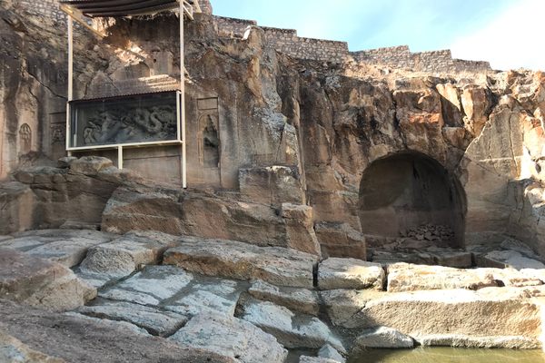 Chinese Dragon, Mihrab, and cave.