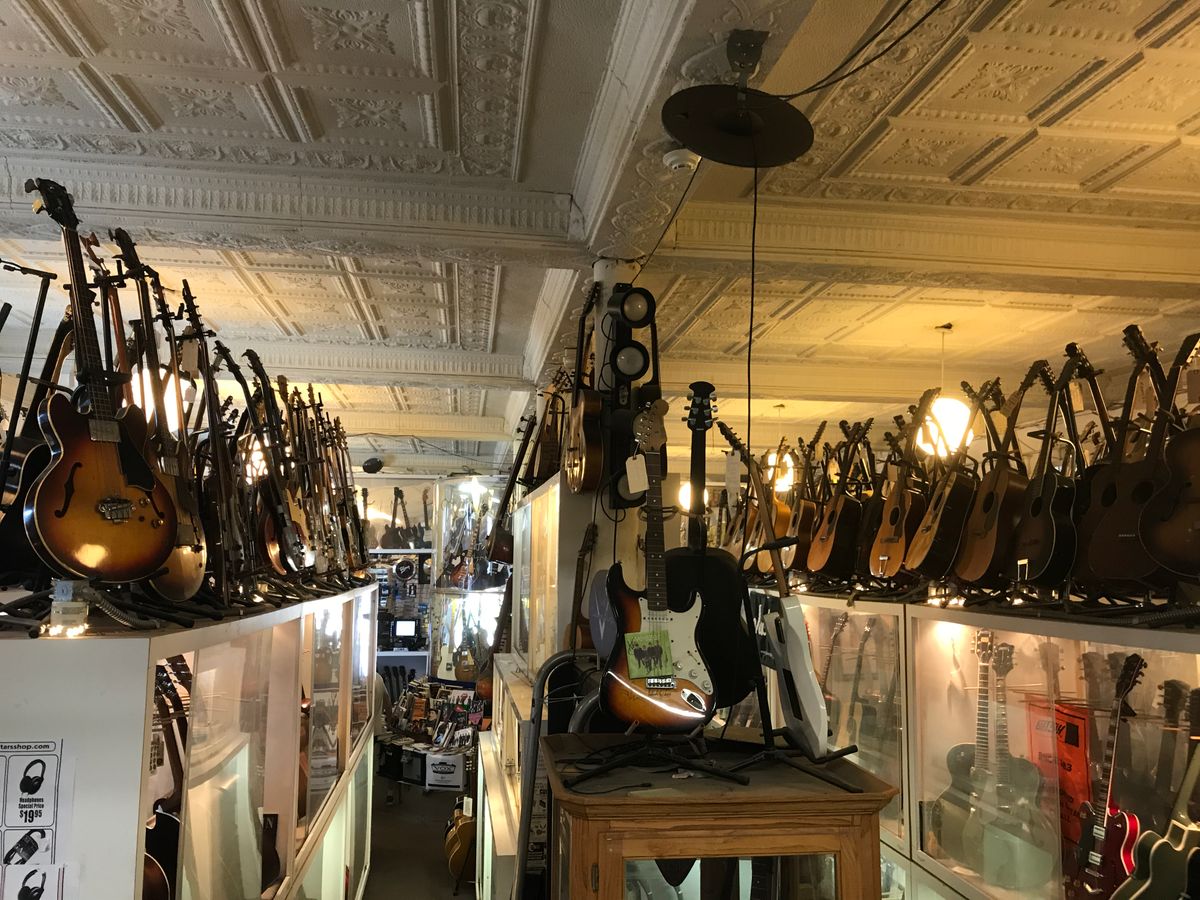 The Largest Guitar Store in the World Atlas Obscura