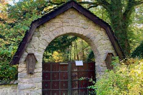 The Cemetery's Entry Gate