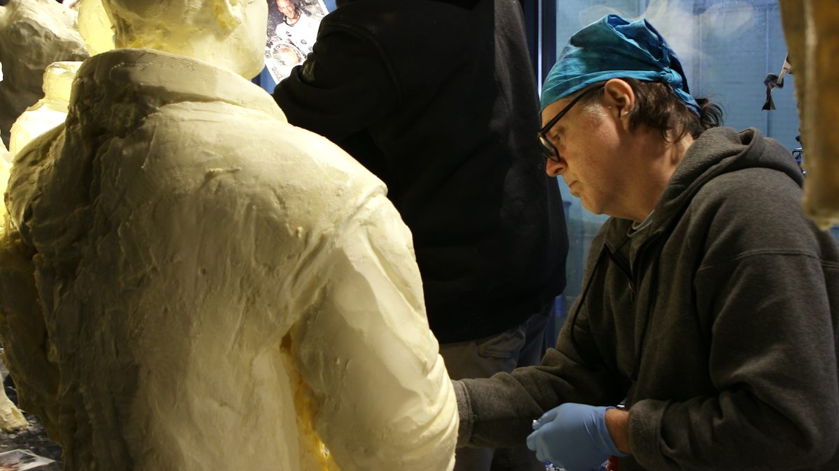 Forget wholesome princesses. Ohio State Fair butter sculptures pay