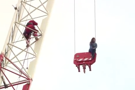Police in Canada Want People to Stop Climbing Construction Cranes